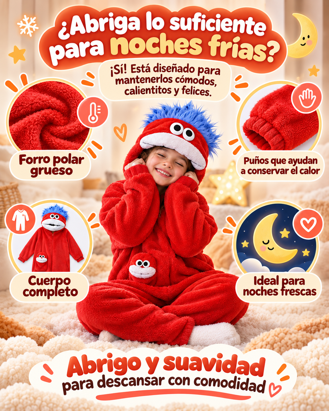 Pijama de Monstruo Divertido